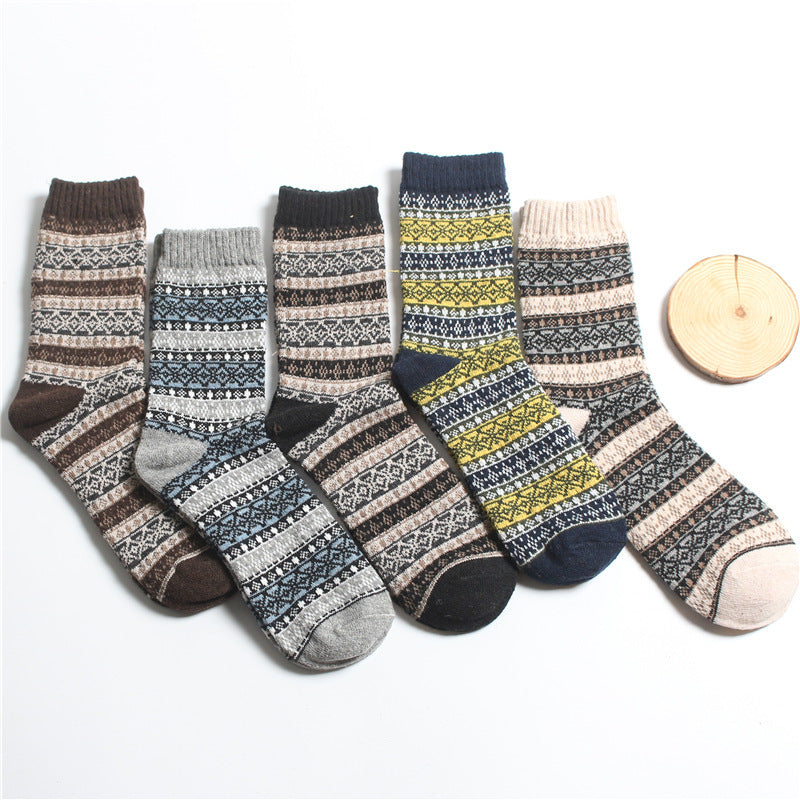 Premium Rabbit Wool Socks for Men – Comfortable Business & Office Wear