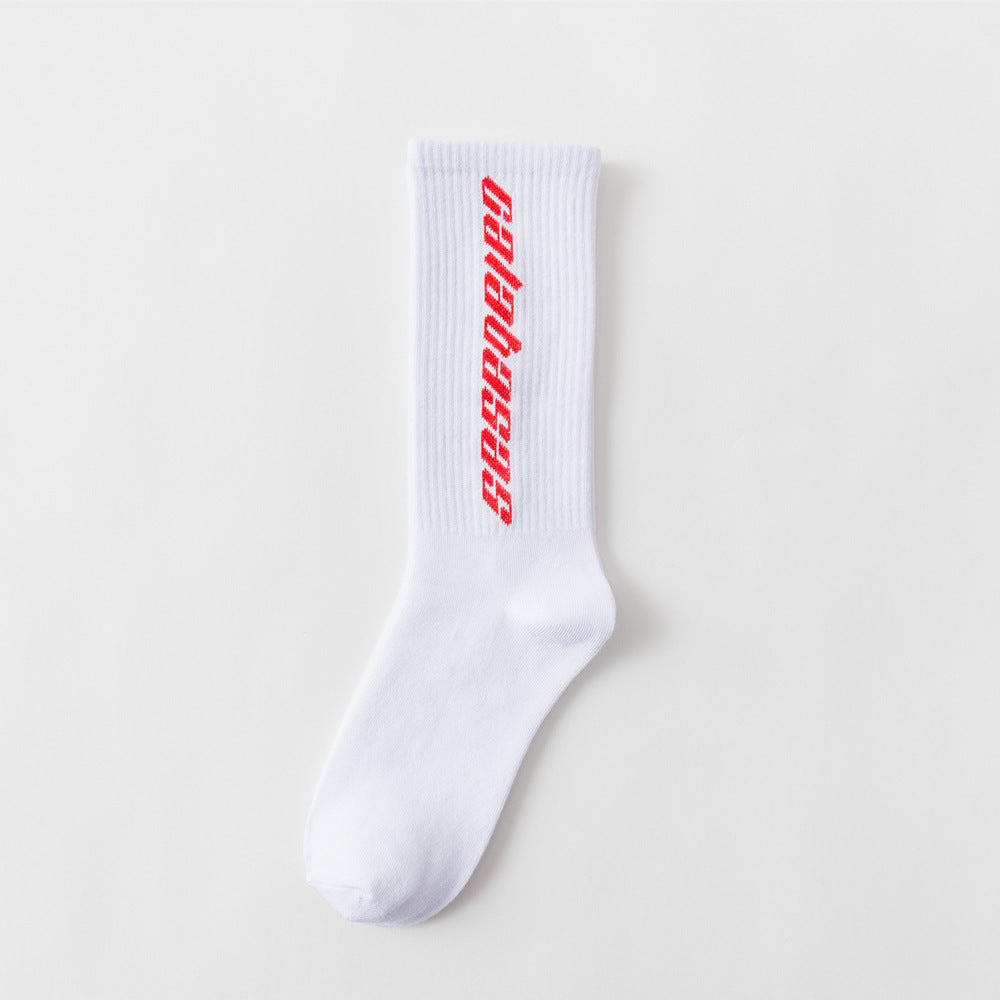 Premium Cotton Socks – English Design, Soft and Breathable