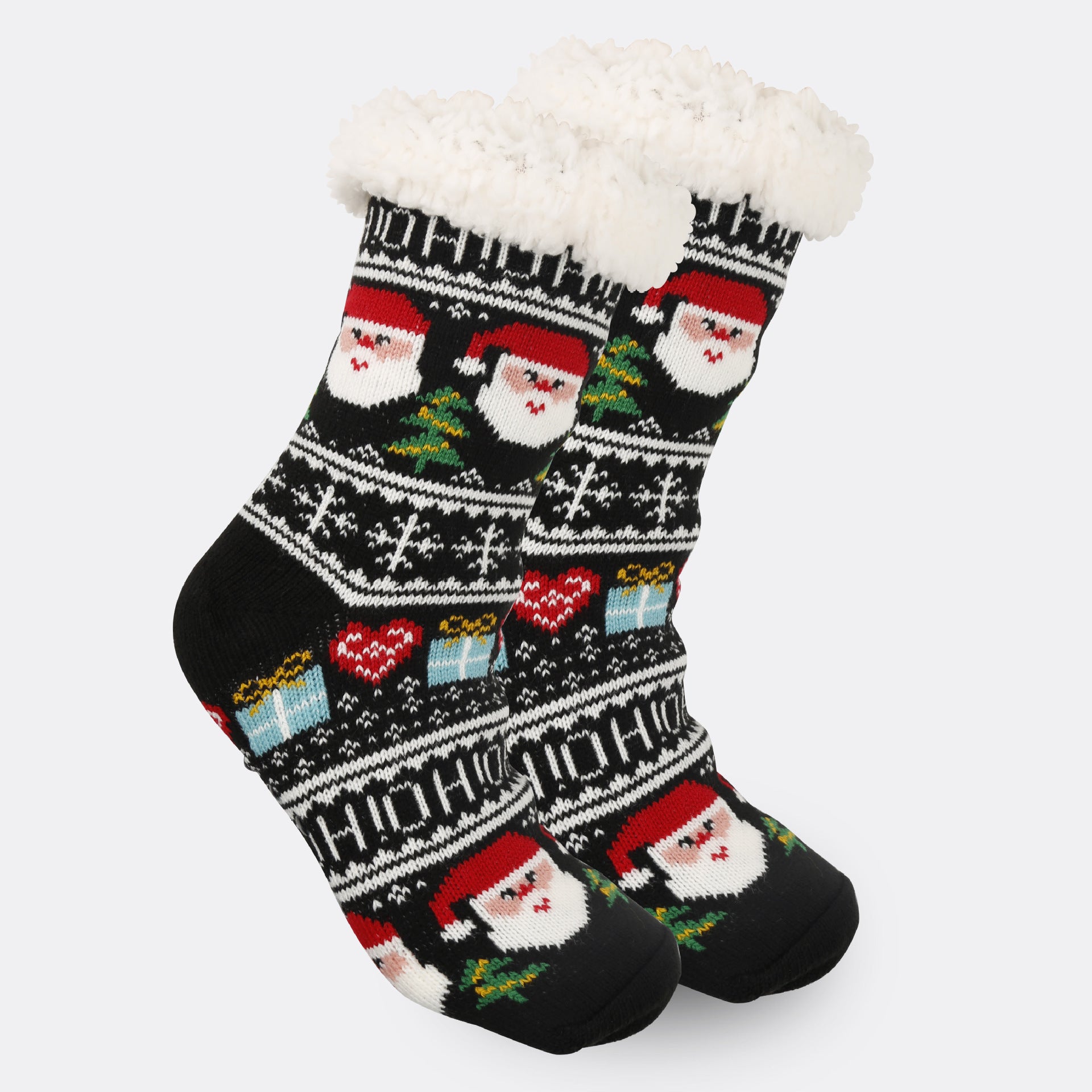 Holiday Fleece Socks – Thick, Soft, and Warm Indoor Room Wear