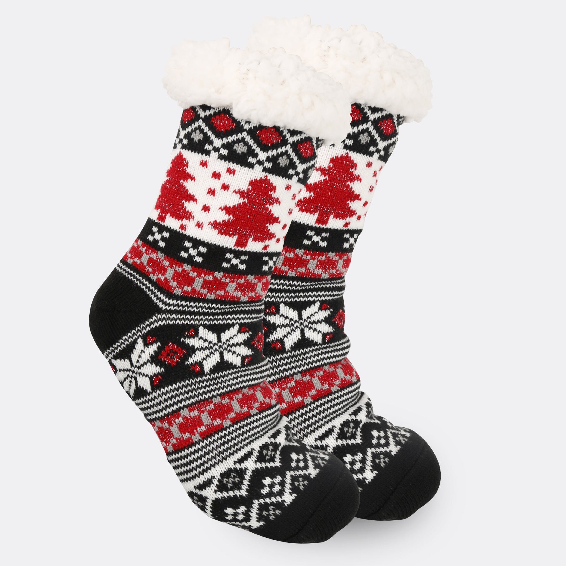 Holiday Fleece Socks – Thick, Soft, and Warm Indoor Room Wear