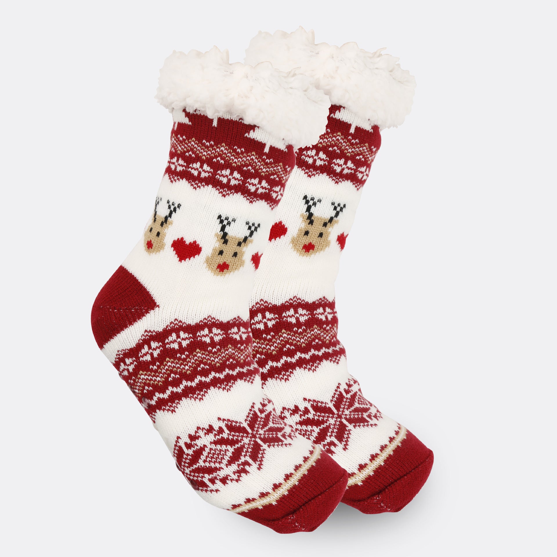 Holiday Fleece Socks – Thick, Soft, and Warm Indoor Room Wear