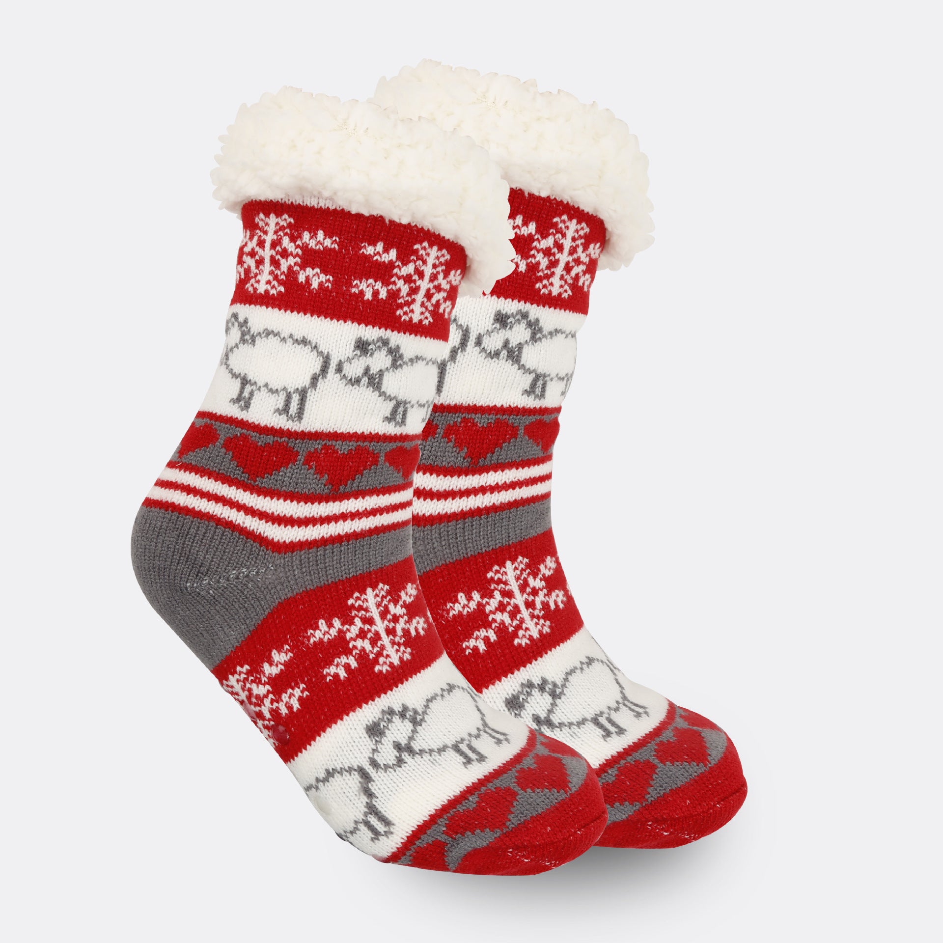 Holiday Fleece Socks – Thick, Soft, and Warm Indoor Room Wear
