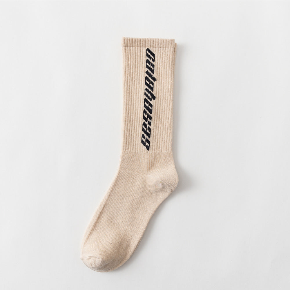 Premium Cotton Socks – English Design, Soft and Breathable
