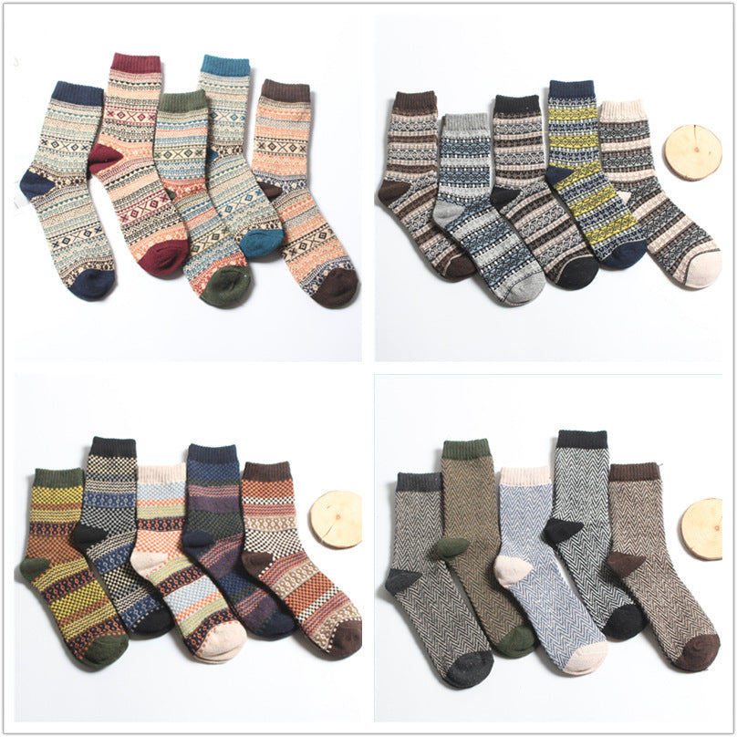 Premium Rabbit Wool Socks for Men – Comfortable Business & Office Wear