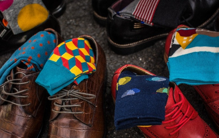 Classic Plaid Men’s Socks – Stylish Checkered Dress Socks for Everyday Wear