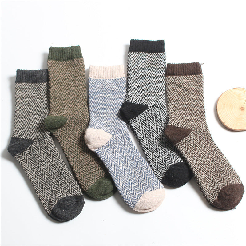 Premium Rabbit Wool Socks for Men – Comfortable Business & Office Wear