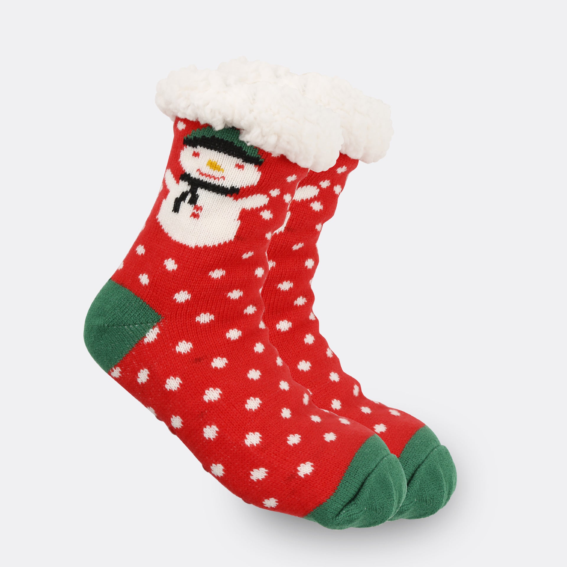 Holiday Fleece Socks – Thick, Soft, and Warm Indoor Room Wear