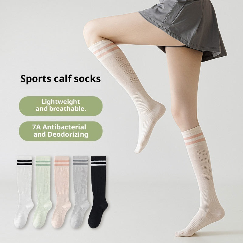 Female Athletic Compression Socks – Professional Tennis & Sports Performance Stockings