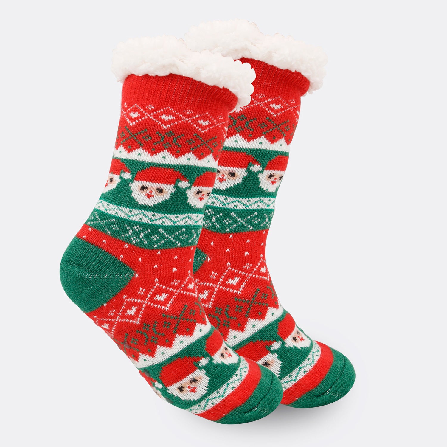 Holiday Fleece Socks – Thick, Soft, and Warm Indoor Room Wear