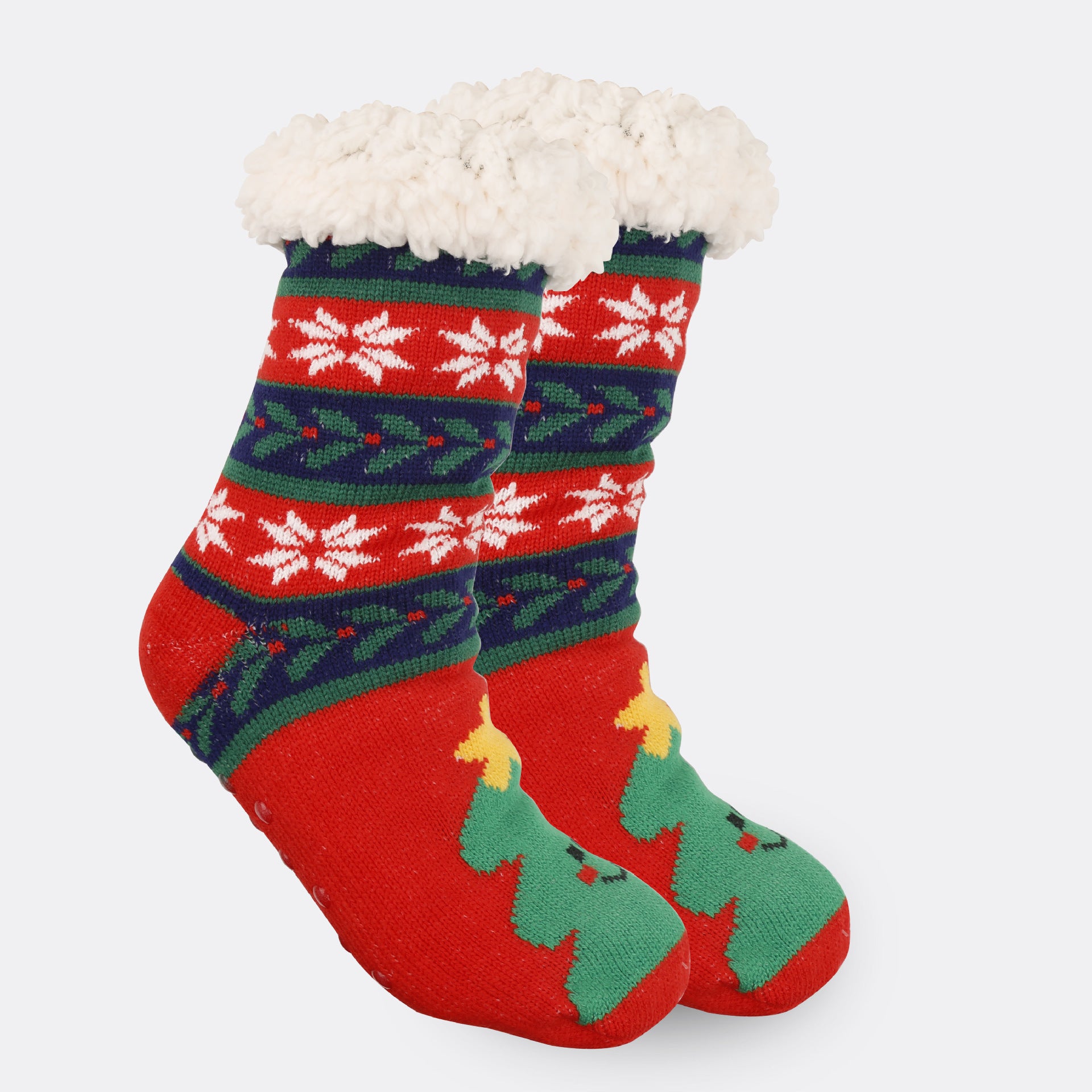 Holiday Fleece Socks – Thick, Soft, and Warm Indoor Room Wear