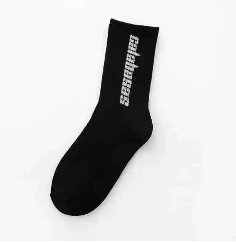 Premium Cotton Socks – English Design, Soft and Breathable
