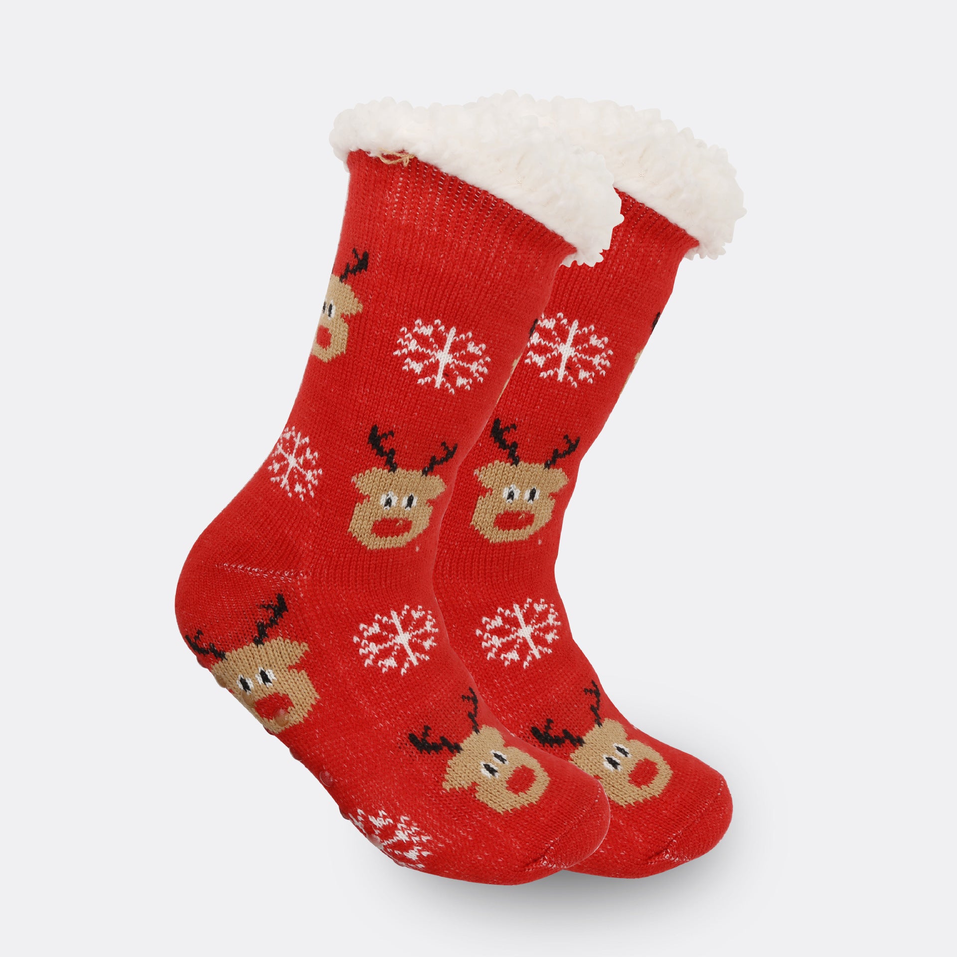 Holiday Fleece Socks – Thick, Soft, and Warm Indoor Room Wear