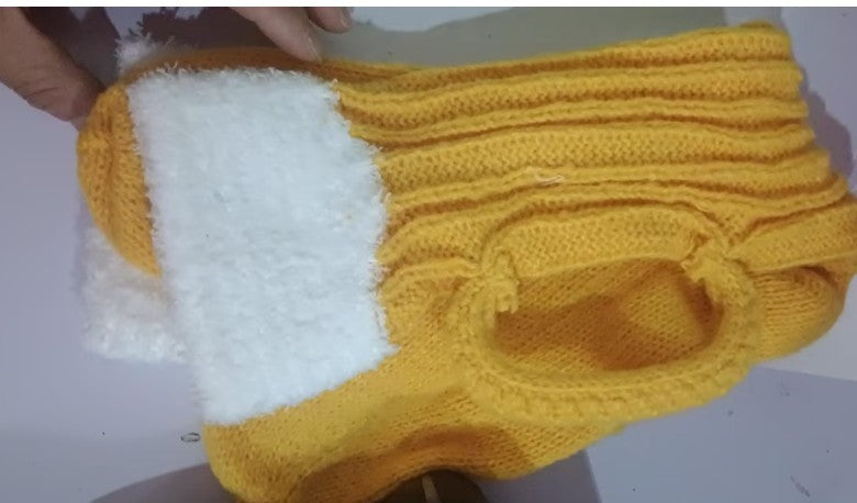 Cheers To Your Toes! 3D Beer Mug Knit Socks – Funny Warm Tube Socks for Winter