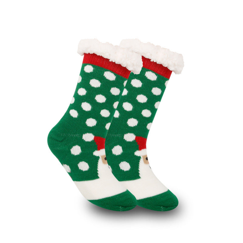 Holiday Fleece Socks – Thick, Soft, and Warm Indoor Room Wear