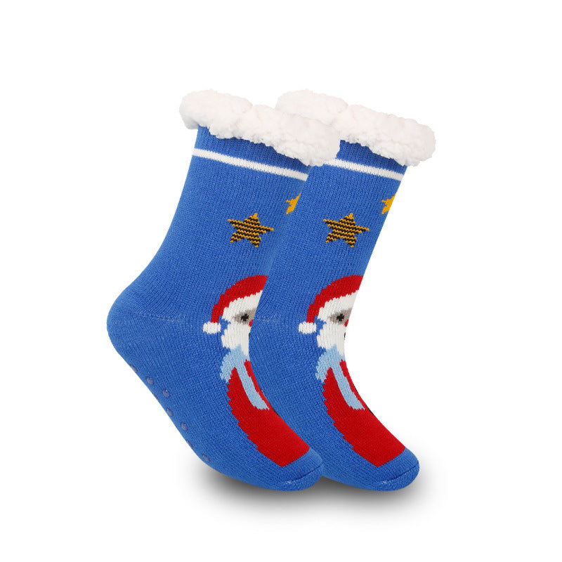 Holiday Fleece Socks – Thick, Soft, and Warm Indoor Room Wear