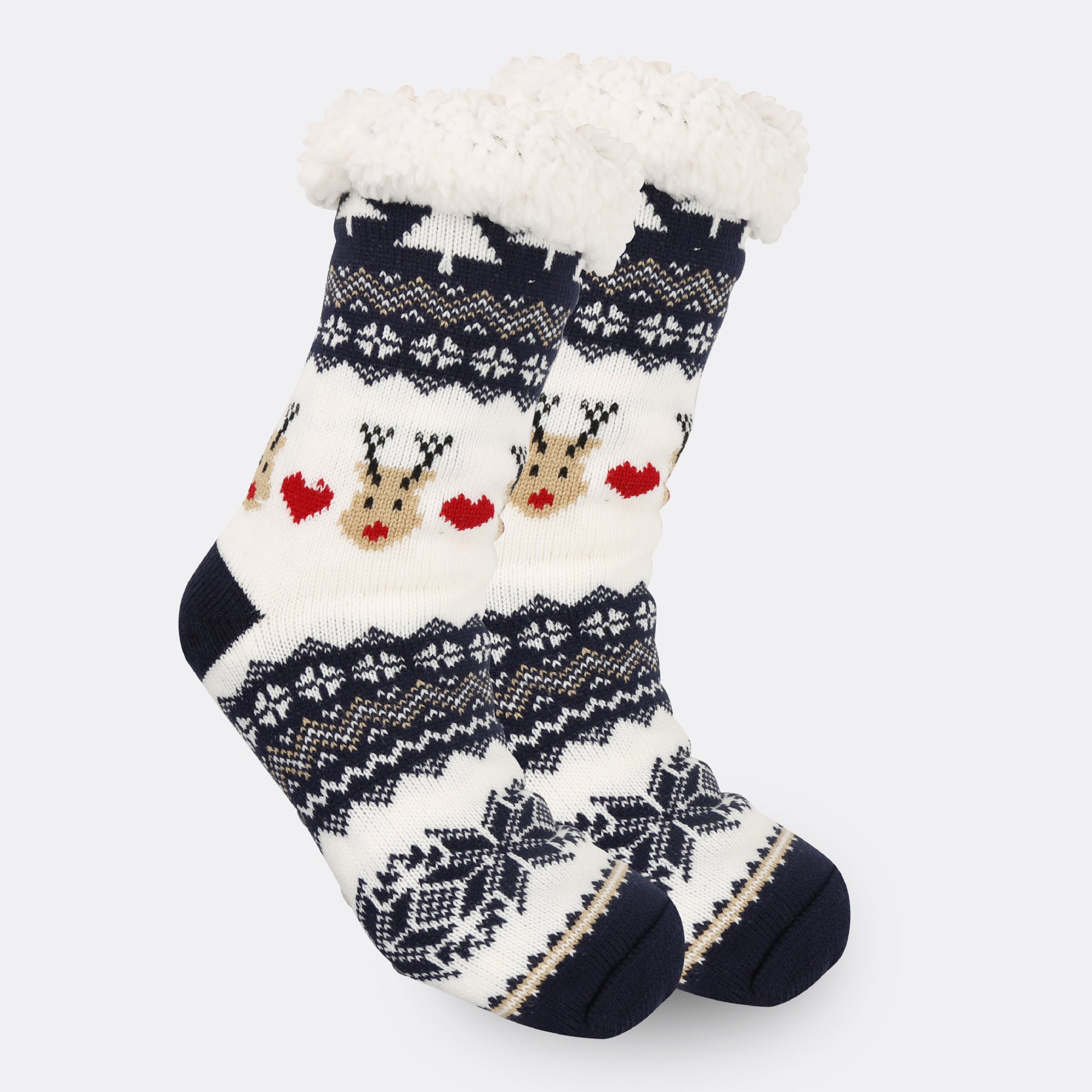 Holiday Fleece Socks – Thick, Soft, and Warm Indoor Room Wear