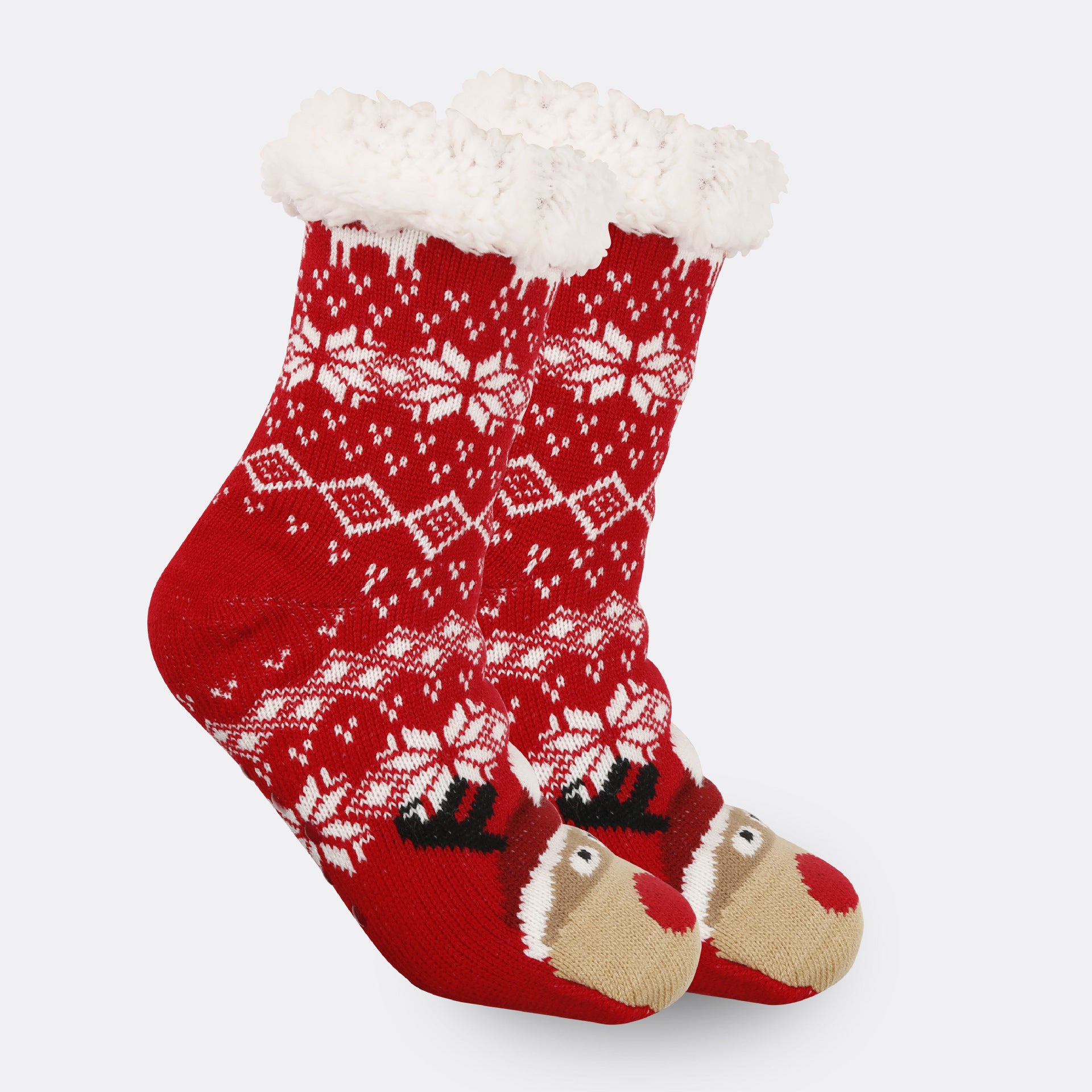 Holiday Fleece Socks – Thick, Soft, and Warm Indoor Room Wear