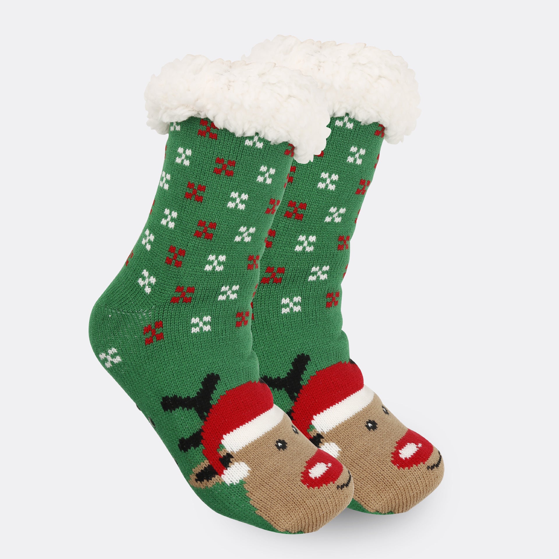 Holiday Fleece Socks – Thick, Soft, and Warm Indoor Room Wear