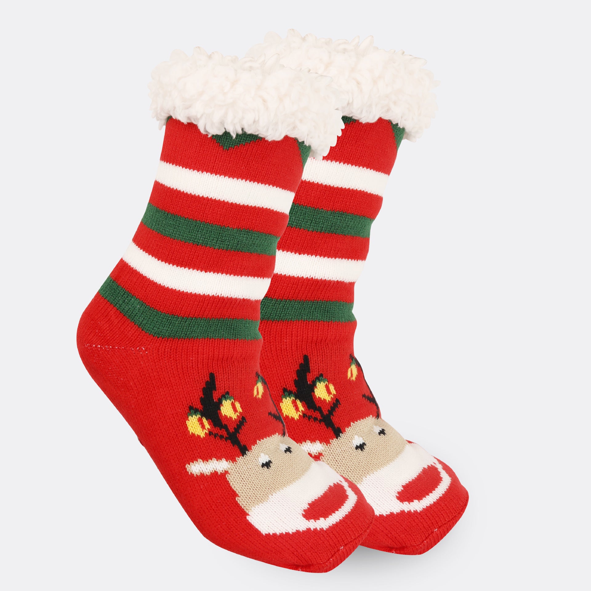 Holiday Fleece Socks – Thick, Soft, and Warm Indoor Room Wear